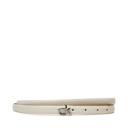Дамски колан Calvin Klein Ck Buckle Skinny Belt 1.5 K60K612932 Бял