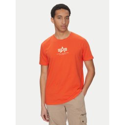 Alpha Industries Тишърт Basic 118533 Оранжев Regular Fit