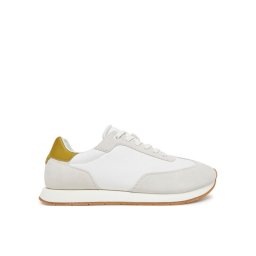 Calvin Klein Сникърси Low Prof Runn Laceup Cv Mix HM0HM01723 Бял