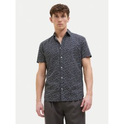 Jack & Jones Риза Summer 12274951 Тъмносин Regular Fit