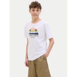 Jack & Jones Junior Комплект тениски Palm 12278400 Цветен Regular Fit