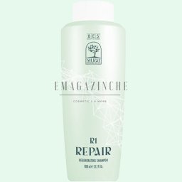 Bes Почистващ и възстановяващ шампоан за увредена коса 1000 мл. Silkat R1 Repair Premier Shampoo