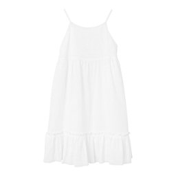 NAME IT Лятна рокля 13227423 Бял Regular Fit