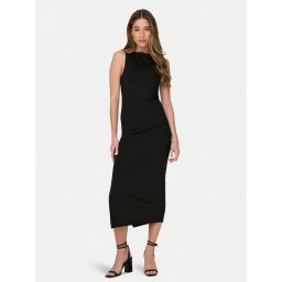 ONLY Ежедневна рокля 15315449 Черен Slim Fit