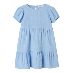 NAME IT Лятна рокля 13240414 Светлосиньо Regular Fit