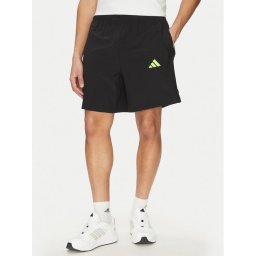 adidas Спортни шорти Tech JM6252 Черен Regular Fit