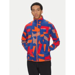 adidas Полар Terrex Multi Printed JE3917 Цветен Regular Fit