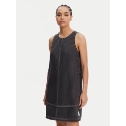 adidas Ежедневна рокля Allover Print JJ3143 Сив Regular Fit