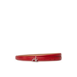Calvin Klein Дамски колан Ck Buckle Skinny Belt 1.5 K60K612932 Червен