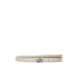 Calvin Klein Дамски колан Ck Buckle Skinny Belt 1.5 K60K612932 Бял