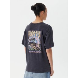 Roxy Тишърт ERJZT05905 Сив Oversize