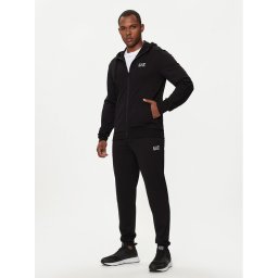 EA7 Emporio Armani Анцуг 8NPV63 PJVRZ 1200 Черен Regular Fit
