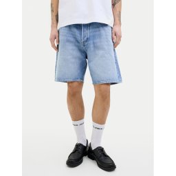 Jack & Jones Дънкови шорти Tony 12269533 Син Loose Fit
