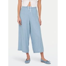 ONLY Панталони тип кюлоти Charis 15337936 Син Wide Leg