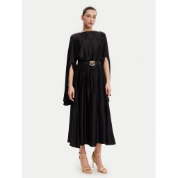 Guess Официална рокля W5PK1L WHHB0 Черен Regular Fit
