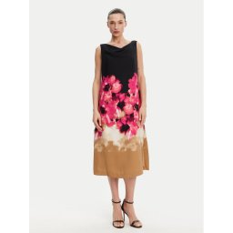 DKNY Коктейлна рокля DD4KH09C Черен Regular Fit