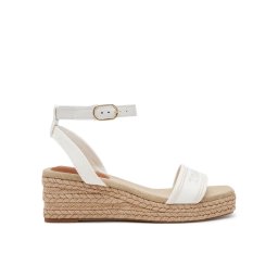 Tommy Hilfiger Еспадрили Tommy Hilfiger Espad Mid Wedge FW0FW08805 Екрю