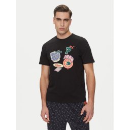 Puma Тишърт Sports Legacy 629627 Черен Regular Fit