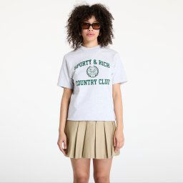 Тениска Sporty & Rich Varsity Crest T-Shirt Heather Gray L