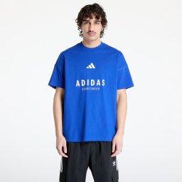 Тениска adidas All Szn Graphic T-Shirt Blue/ Team Royal Blue XL