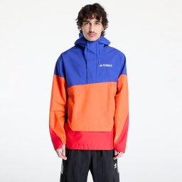 Яке adidas Terrex Xploric 2.5 Layer Climaproof Anorak Blue/ Semi Lucid Blue/ Semi Impact Orange M