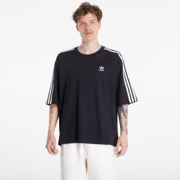 Тениска adidas Adicolor Oversized Short Sleeve Tee Black XL