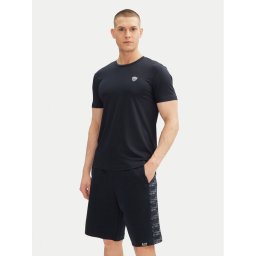 EA7 Emporio Armani Тишърт 8NPT16 PJRGZ 1562 Тъмносин Regular Fit