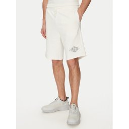 HUGO Спортни шорти Damtus 50534953 Екрю Relaxed Fit