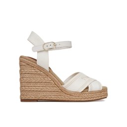 Tommy Hilfiger Еспадрили Tommy Hilfiger Espad High Wedge FW0FW08668 Екрю