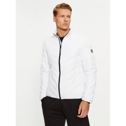 EA7 Emporio Armani Пухено яке 8NPB13 PNE1Z 1100 Бял Regular Fit