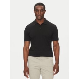 Liu Jo Тениска с яка и копчета QA5157 J0299 Черен Regular Fit