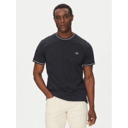 Liu Jo Тишърт QA5161 J4933 Тъмносин Regular Fit