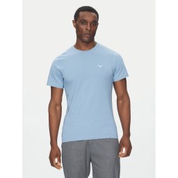 Barbour Тишърт Essential Sports MTS0331BL33 Син Tailored Fit