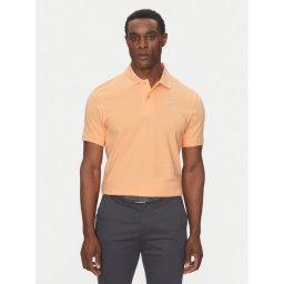 Barbour Тениска с яка и копчета Original Sports MML0358CO12 Оранжев Tailored Fit