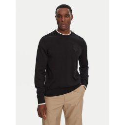 Dolce&Gabbana Пуловер GXX72Z JBCE5 Черен Regular Fit