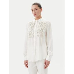 Bruuns Bazaar Риза Solena BBW4374 Екрю Regular Fit