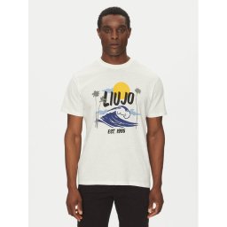 Liu Jo Тишърт QA5274 J7734 Бял Regular Fit
