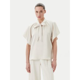 Bruuns Bazaar Блуза Beckia Wendi BBW4439 Екрю Regular Fit
