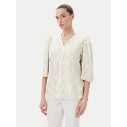 Bruuns Bazaar Блуза Collard Majlya BBW4486 Бежов Regular Fit
