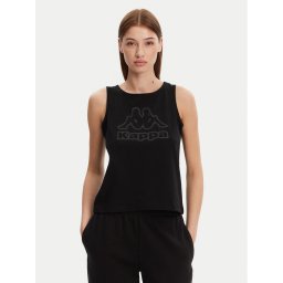 Kappa топ Logo Gria 382129W Черен Regular Fit