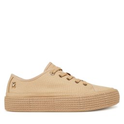 Еспадрили Tommy Hilfiger Vulc Espadrille Sneaker FW0FW08404 Бежов