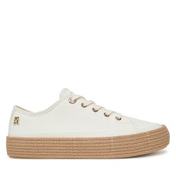 Еспадрили Tommy Hilfiger Vulc Espadrille Sneaker FW0FW08404 Бял