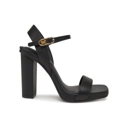 Tommy Hilfiger Сандали High Heel Leather Sandal FW0FW08534 Черен