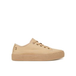 Tommy Hilfiger Еспадрили Vulc Espadrille Sneaker FW0FW08404 Бежов