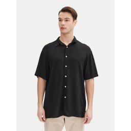 Jack & Jones Риза Joshua 12271078 Черен Relaxed Fit