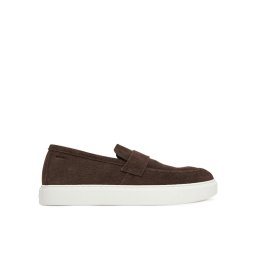Calvin Klein Мокасини Moccasin Sue Unlined HM0HM01819 Кафяв