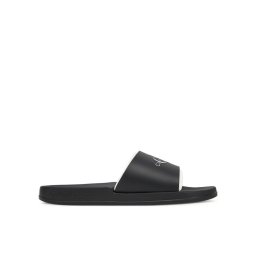 Calvin Klein Jeans Чехли Slide Rubber Neoprene Monologo YM0YM00361 Черен