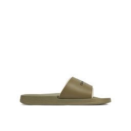 Calvin Klein Jeans Чехли Slide Rubber Neoprene Monologo YM0YM00361 Каки