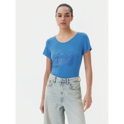 Liu Jo Beachwear Тишърт VA5157 JS360 Син Regular Fit