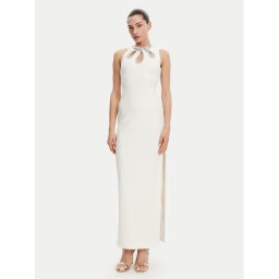 Marciano Guess Официална рокля 5RGK45 6869Z Кремав Regular Fit